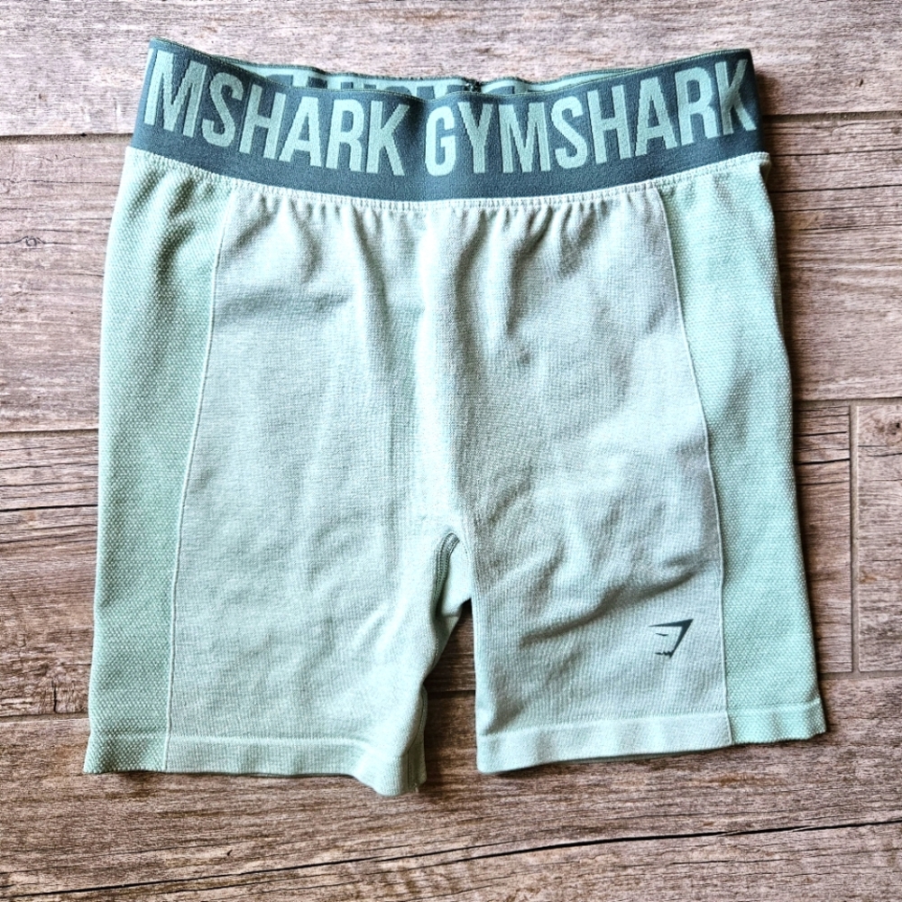 Gymshark Mint Green Athletic Shorts